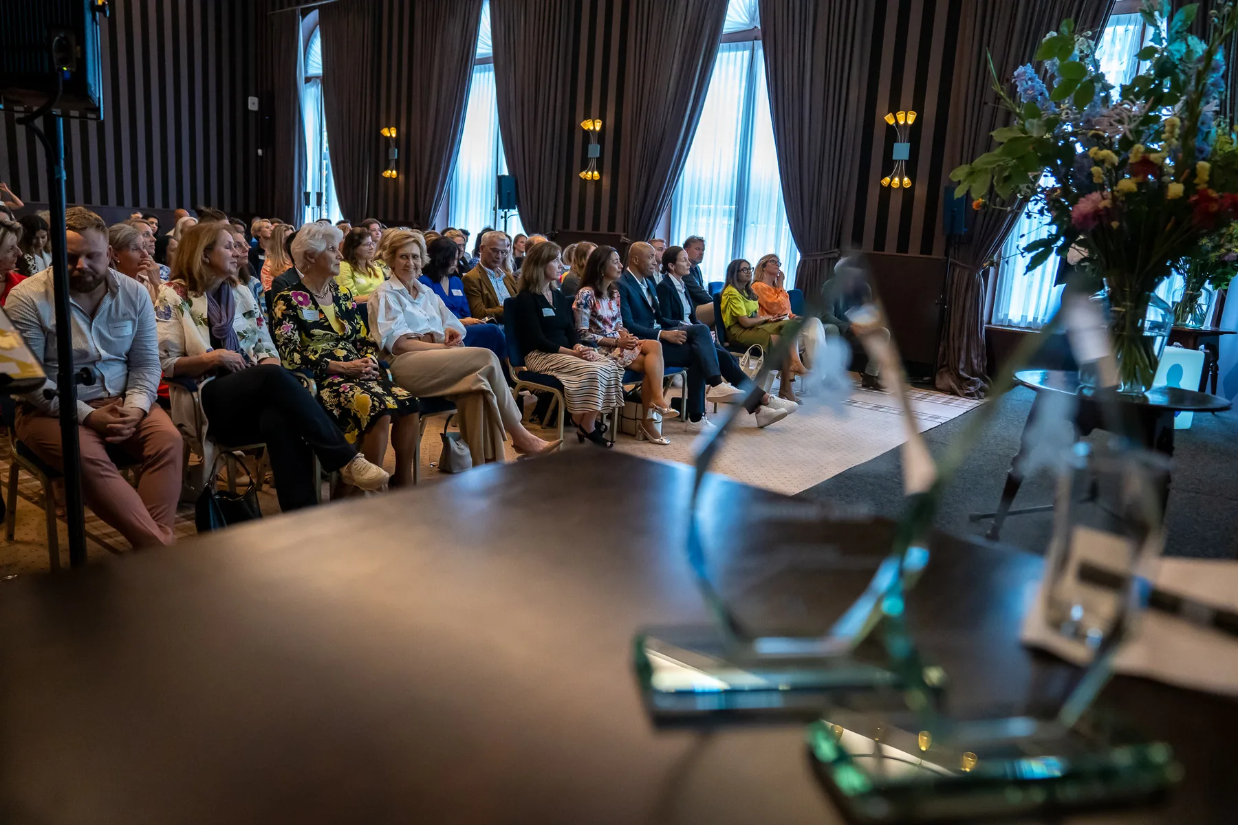 Sfeerbeeld van de uitreiking van de Diamant Awards