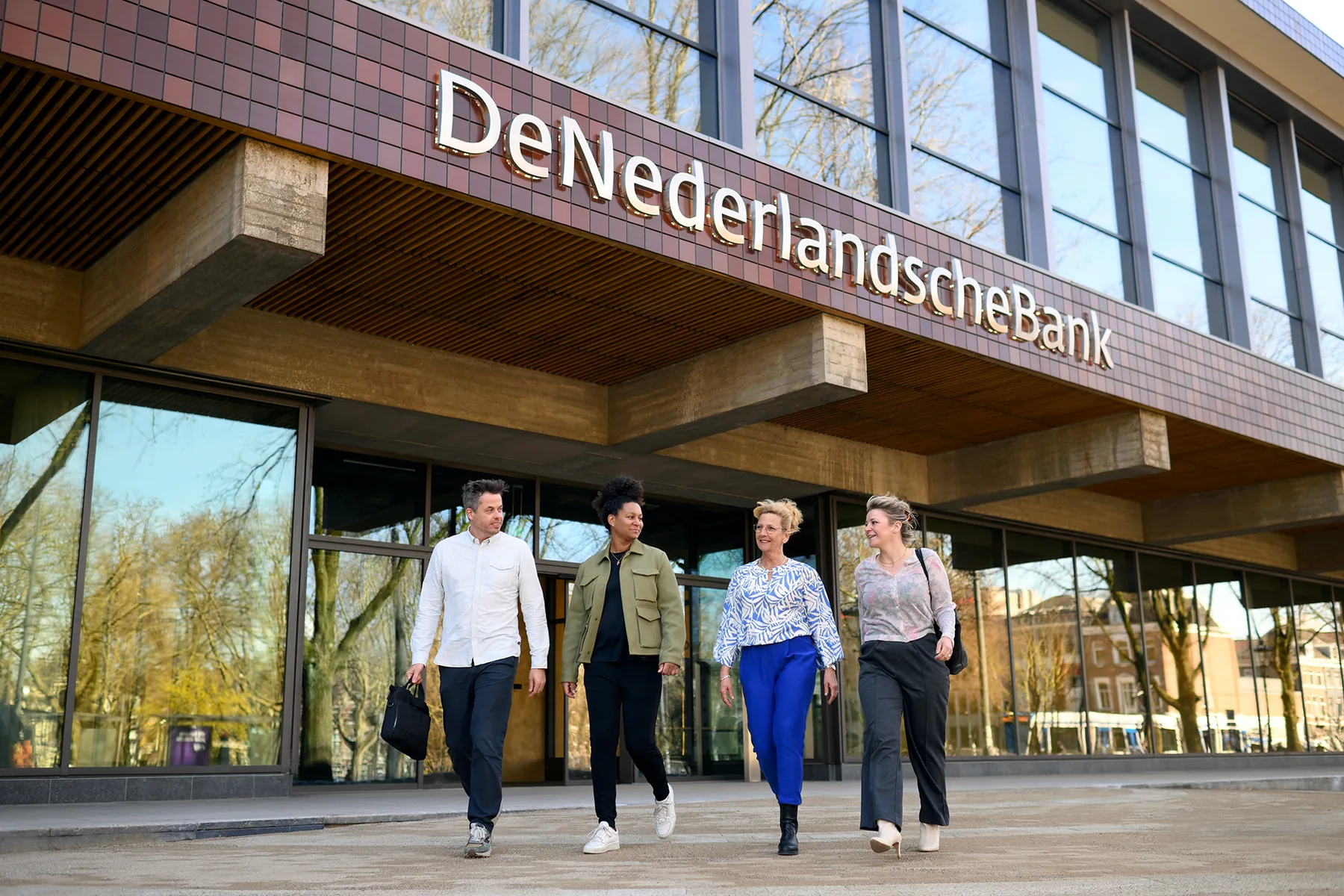 Entree van De Nederlandsche Bank